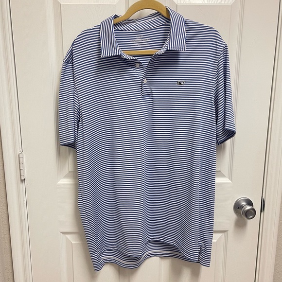 Vineyard Vines Other - Vineyard Vines Striped Golf Polo